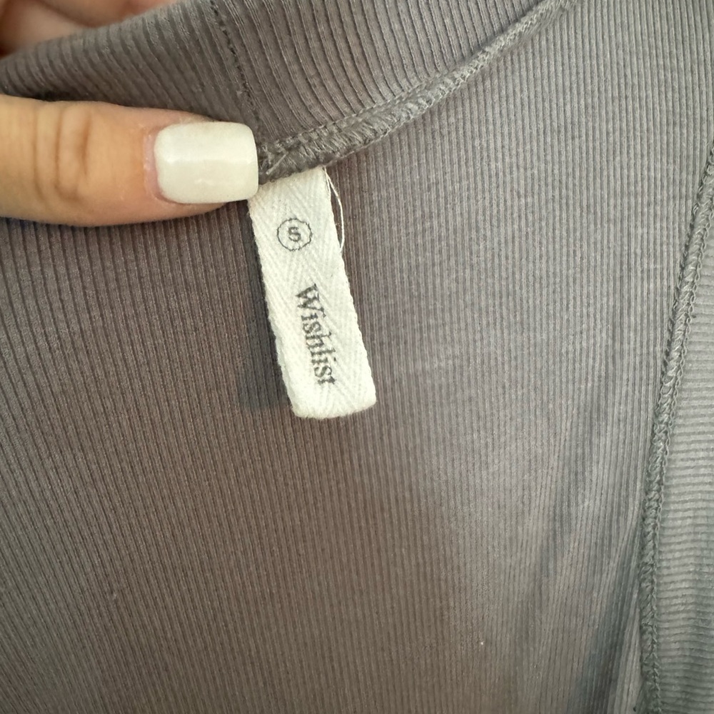 Grey tank cute small